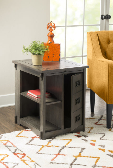 Parnell Chairside Table - Grey