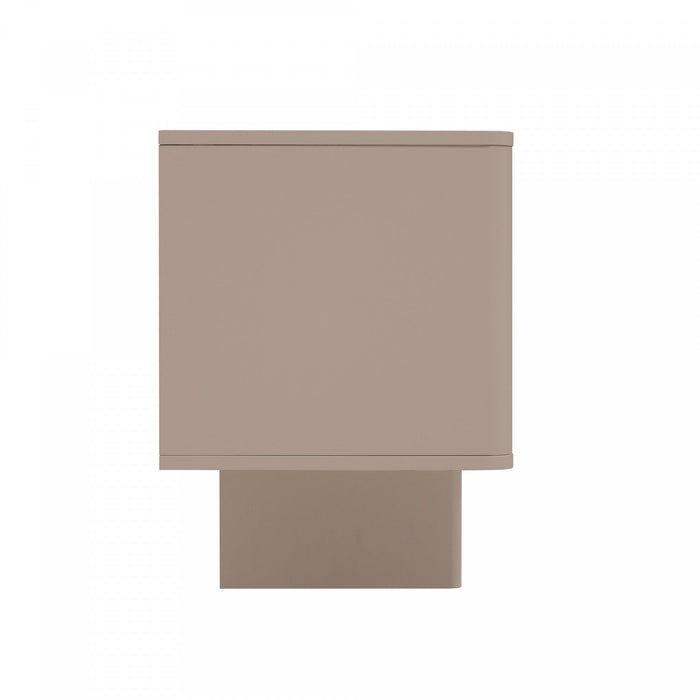 Ella Modern 59\" TV Stand in Mocha 