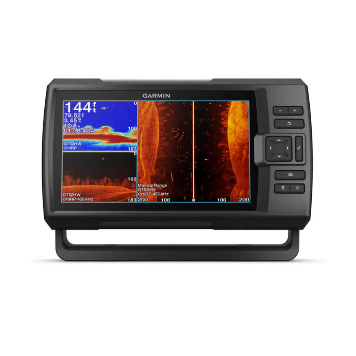 Garmin Striker Vivid 9sv - 9" Vivid Sonar, Gt52hw-tm, Gps, Clearvu/sidevu, Wi-fi Connectivity