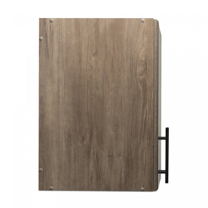 Elite 32\" Stackable Wall Cabinet - Drifted Grey
