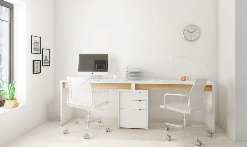 Nordika Chrono Reversible Desk Panel - Natural Maple