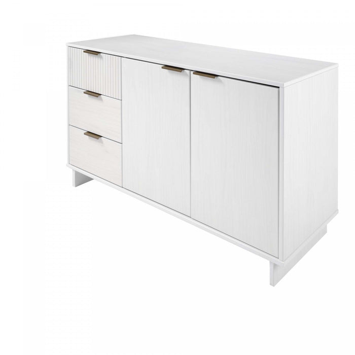 Granville Modern 55\" Sideboard in White Buffet 