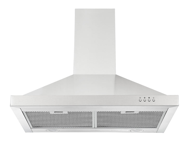 Ancona WRRV430 30\" Rear-Vented Wall Mount Pyramid Range Hood - AN-1595 