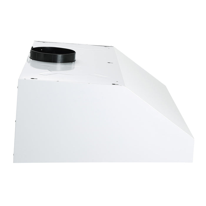 Ancona 30\" Ducted Under Cabinet Range Hood - AN-18042WH