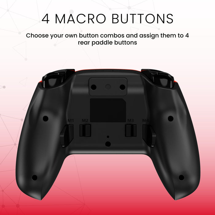 Surge Nintendo Switch Wireless Pro Neon Red Controller