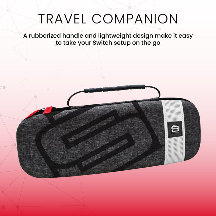 Surge Nintendo Switch OLED System Dark Grey Case