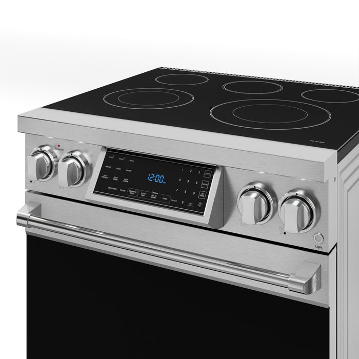 Gordon Ramsay Collection by Thor Kitchen 30\" Freestanding Professional Electric Range with Tilt Panel Touch Control - RSE30