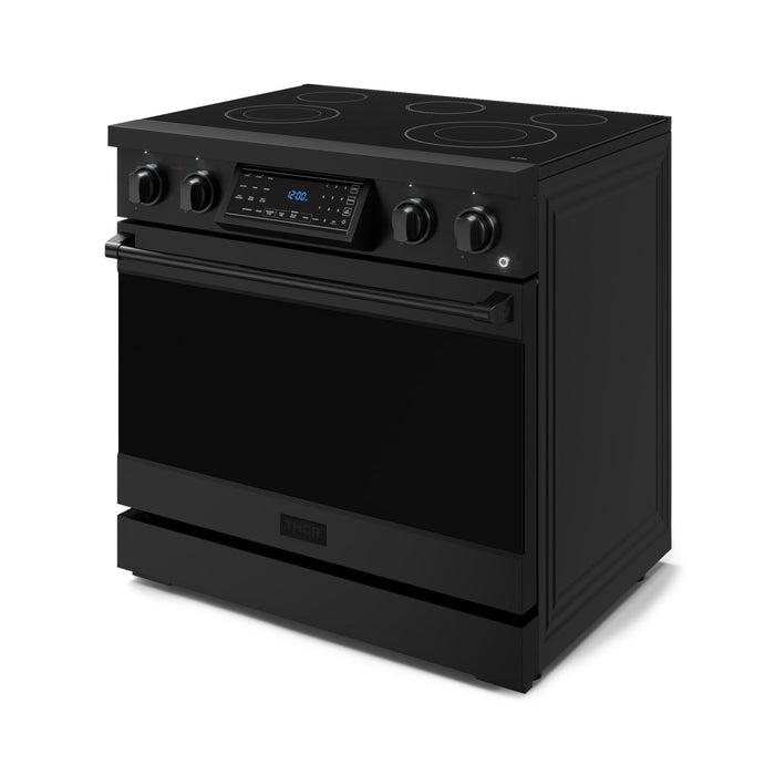 Gordon Ramsay Collection by Thor Kitchen 36\" Freestanding Professional Electric Range with Tilt Panel Touch Control - RSE36B