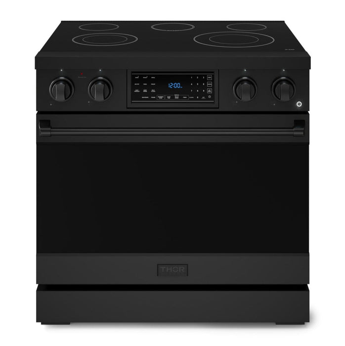 Gordon Ramsay Collection by Thor Kitchen 36\" Freestanding Professional Electric Range with Tilt Panel Touch Control - RSE36B