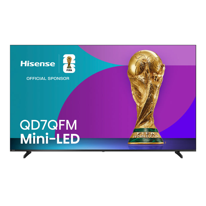 Hisense 85\" QD7QFM Series Mini-LED QLED AI Fire TV (85QD7QFM)