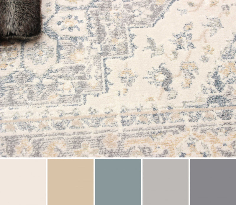 Bijara Blue Area Rug - 8'0\" X 10'0\"  