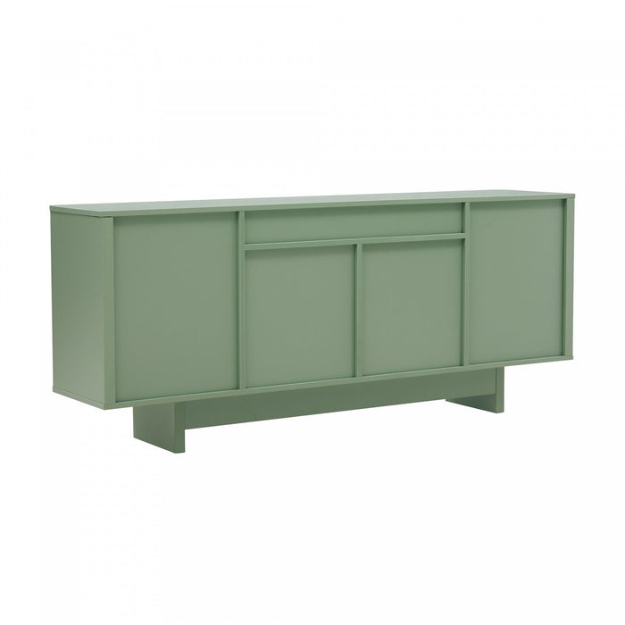 Ella Modern 71\" Sideboard in Sage Green 