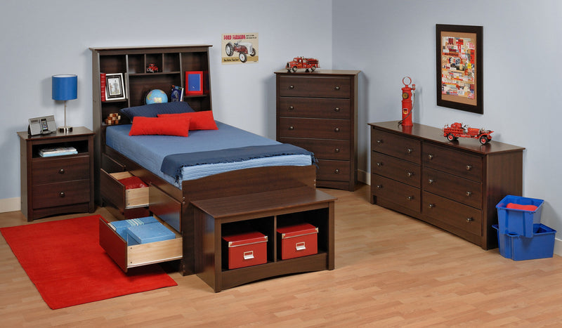 Fremont 6-Drawer Dresser - Espresso