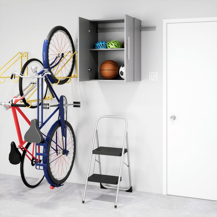 Hangups 24\" Upper Storage Cabinet Light Grey