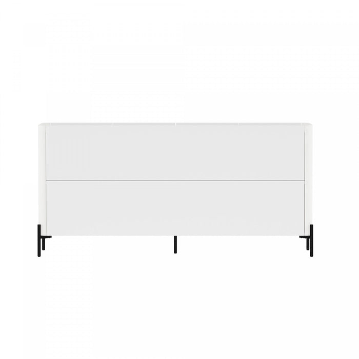 Abbey Modern 67\" Sideboard in White 