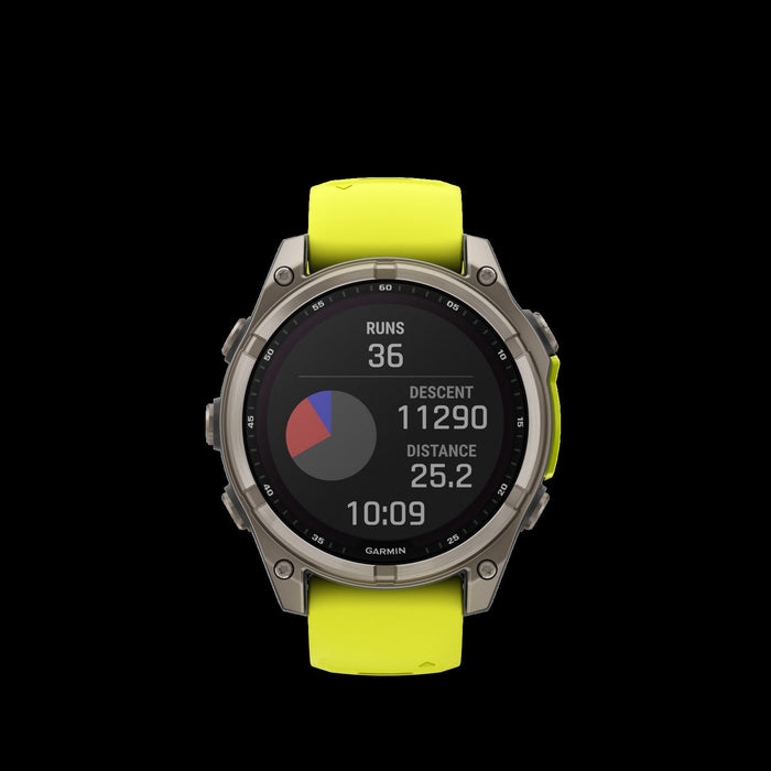 Garmin Fēnix 8 Solar Sapphire Smartwatch 47mm - Gps, Compass, Gyroscope And Barometric Altimeter 