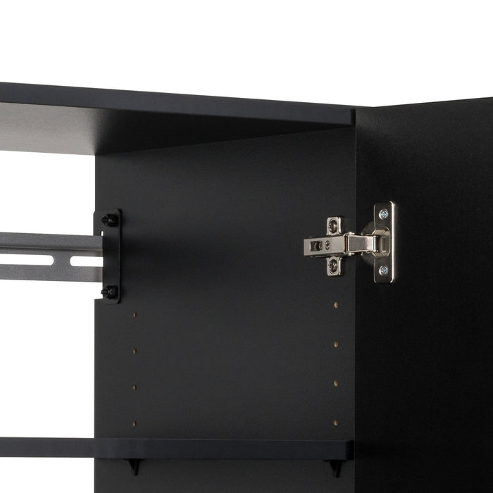 Hangups 36\" Upper Storage Cabinet - Black