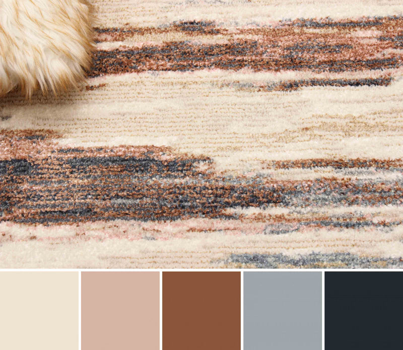Atelier Ivory Area Rug - 5'0\" X 8'0\"  