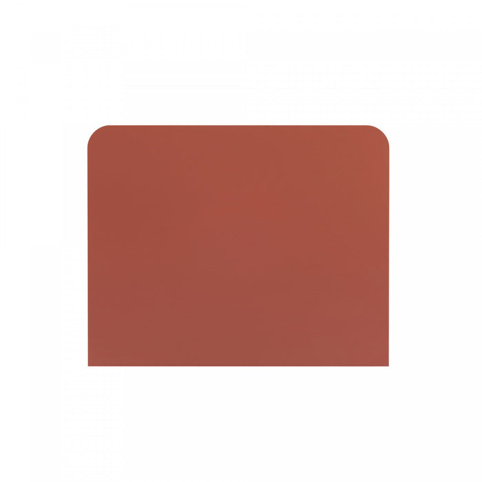 Ella Modern 20\" Nightstand in Terracotta (1-Drawer) 