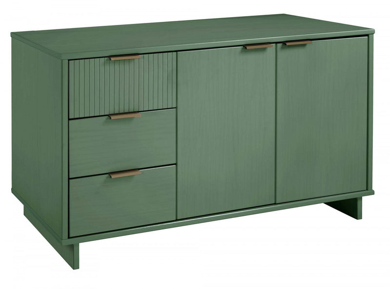 Granville Modern 55\" Sideboard in Sage Green Buffet 