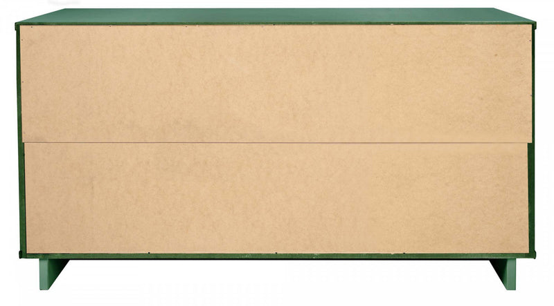 Granville Modern 55\" Dresser in Sage Green (6-Drawer) 