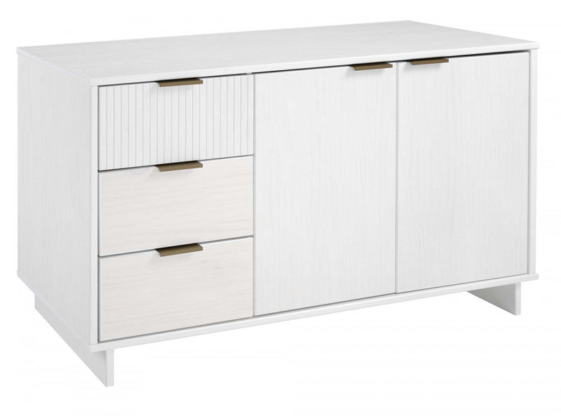 Granville Modern 55\" Sideboard in White Buffet 