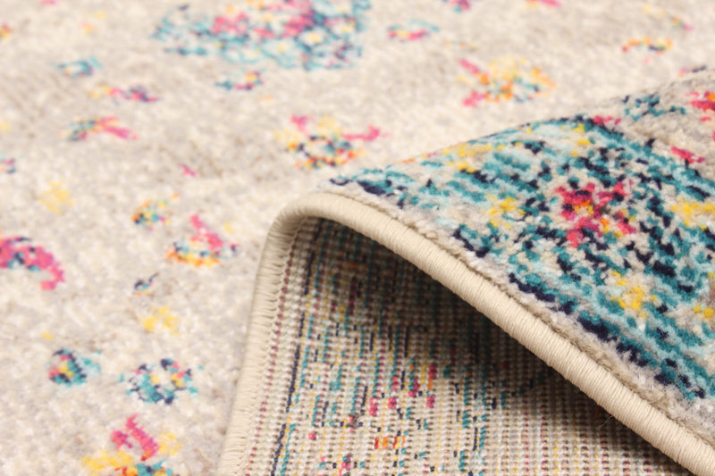 Daria Grey Rug 2'8\" x 8'2\" 