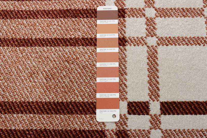 Roma Copper Machine Washable Area Rug - 2'6\" x 8'0\"