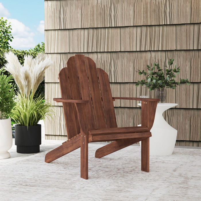 Adirondack Patio Chair - Brown