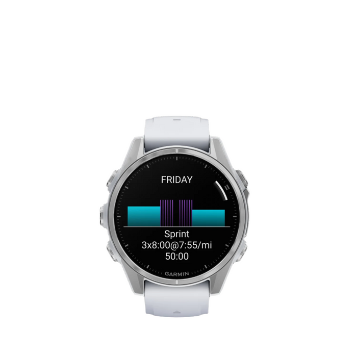 Garmin Fēnix 8 Amoled Smartwatch 43mm - Gps, Compass, Gyroscope And Barometric Altimeter Silver 
