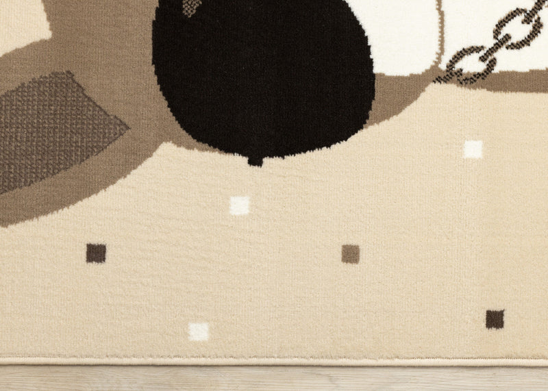 Forte Kids Swaggy Dog Area Rug - 5'3\" x 7'5\"