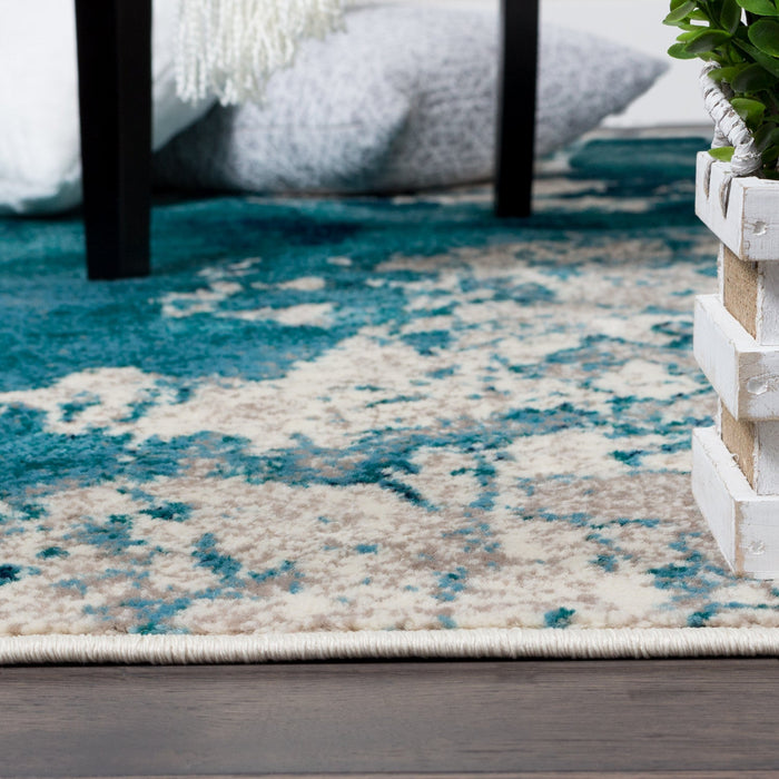Sav Splash 3x5 Area Rug