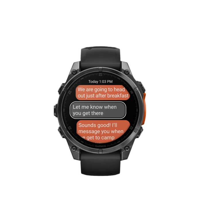 Garmin Fēnix 8 Amoled Smartwatch 47mm - Gps, Compass, Gyroscope And Barometric Altimeter Slate Grey 