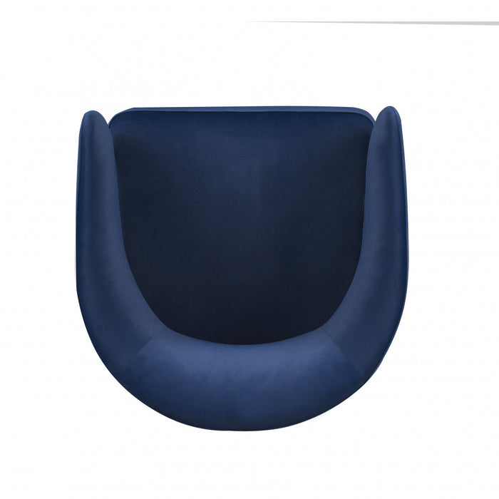 Jessie Modern Dining Chairs Set Of 2 With Upholstered Fabric Side Chairs And Metal Frame,blue 