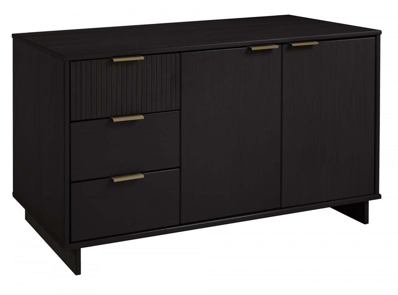 Granville Modern 55\" Sideboard in Black Buffet 