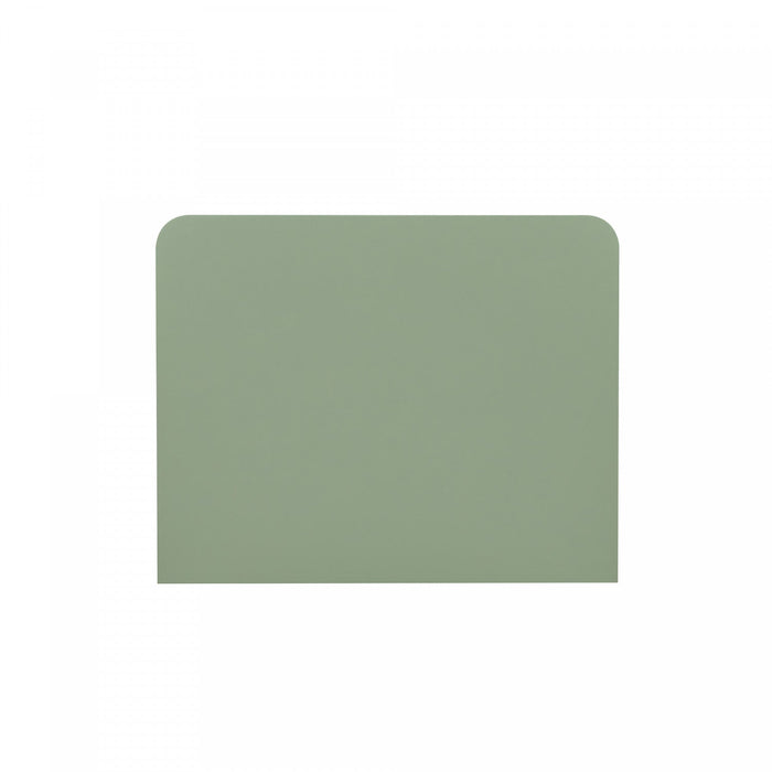 Ella Modern 20\" Nightstand in Sage Green (1-Drawer) - Set of 2 