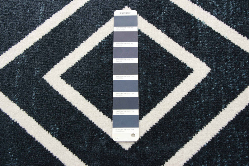 Kenza Blue Machine Washable Area Rug - 8'0\" x 10'0\"