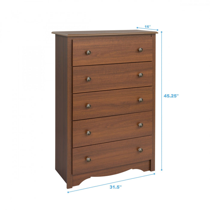 Monterey 5-Drawer Chest - Cherry