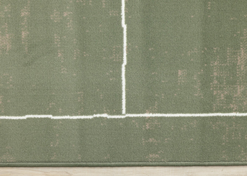 Forte Kids Soccer Playing Field Area Rug - 5'3\" x 7'5\"