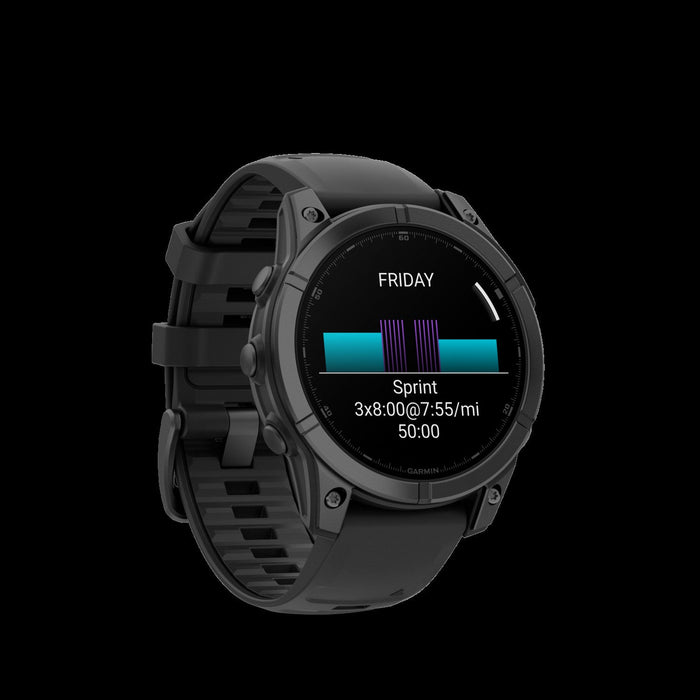 Garmin Fēnix E Amoled Gps Smartwatch 47 Mm - Military Spec 810, Multi Sport, Compass, Gyroscope And 