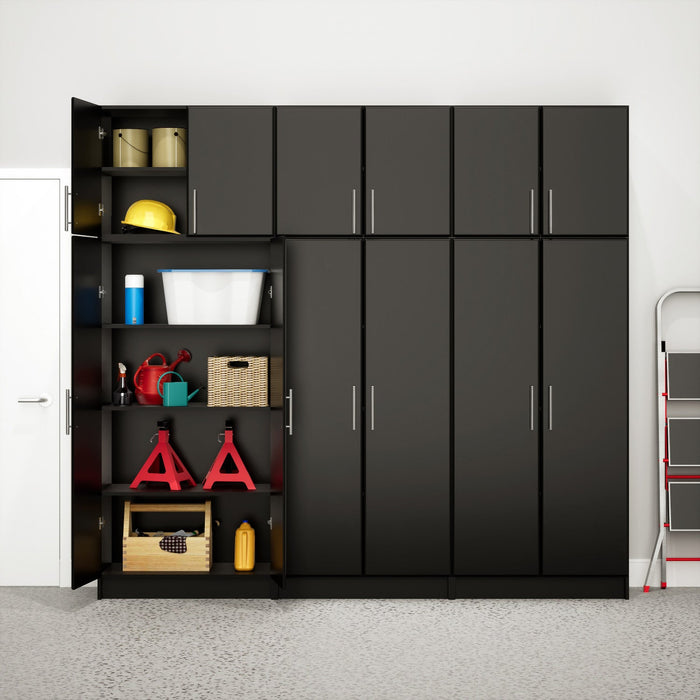 Elite 32\" Stackable Wall Cabinet - Black