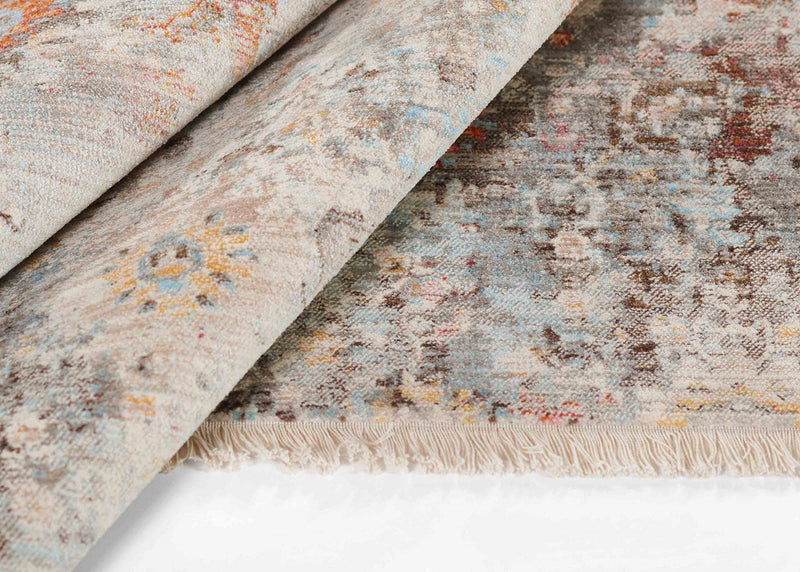 Camellia Traditional 8'0\" x Area Rug in Multi Indoor Area Rug 