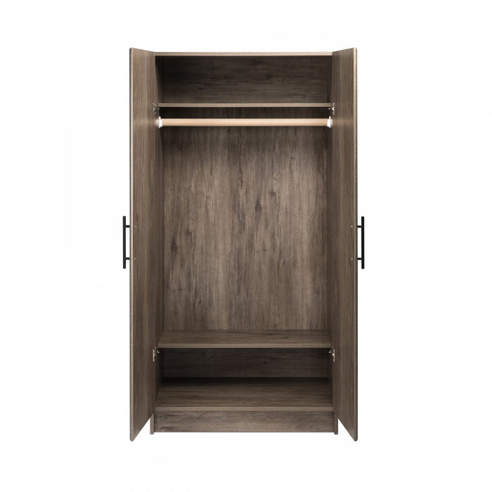 Elite 32\" Wardrobe Cabinet - Drifted Grey