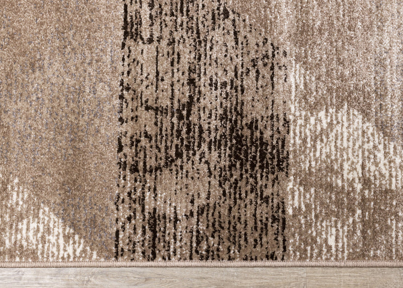 May Distressed Geometric Area Rug - 7'10\" x 10'6\"