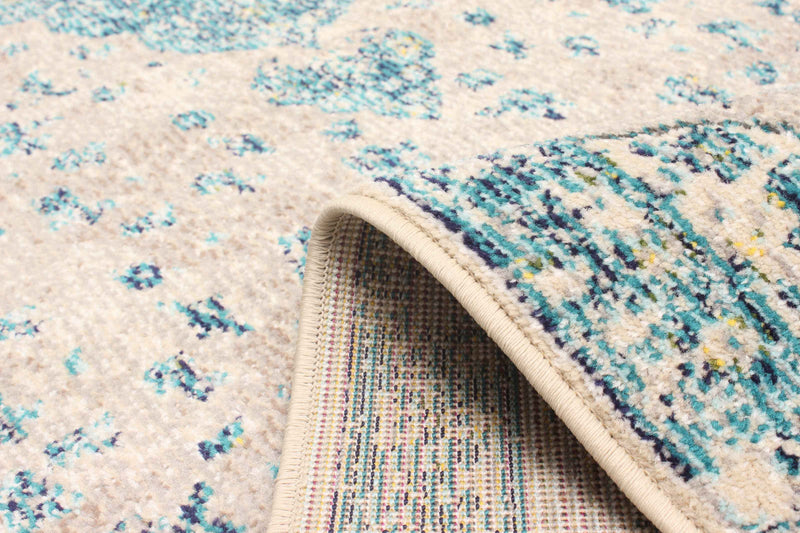 Daria Blue Rug 2'8\" x 8'2\" 