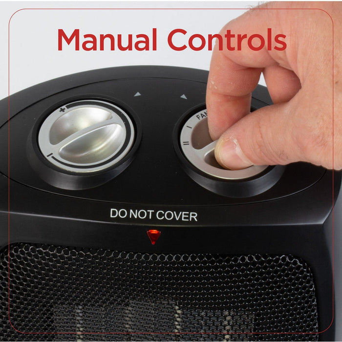 Black+Decker 9.2\" Mini Portable Heater 