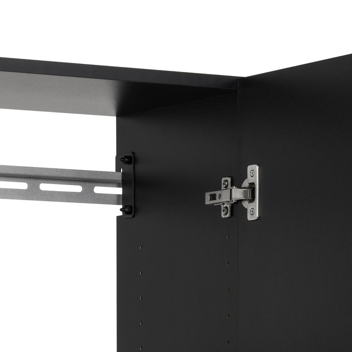 Hangups 24\" Upper Storage Cabinet - Black