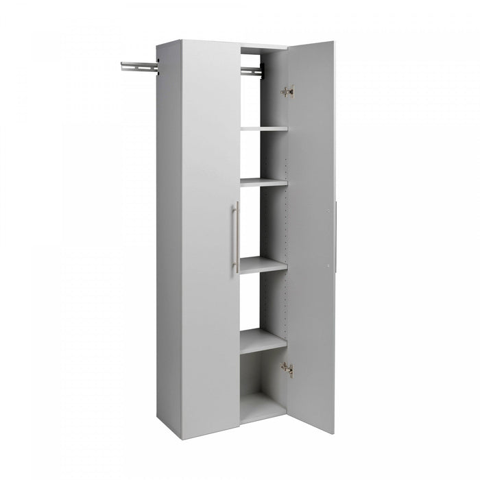 Hangups 4-shelf Garage Storage Cabinet - Light Gray 