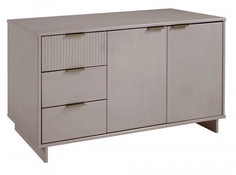Granville Modern 55\" Sideboard in Light Gray Buffet 
