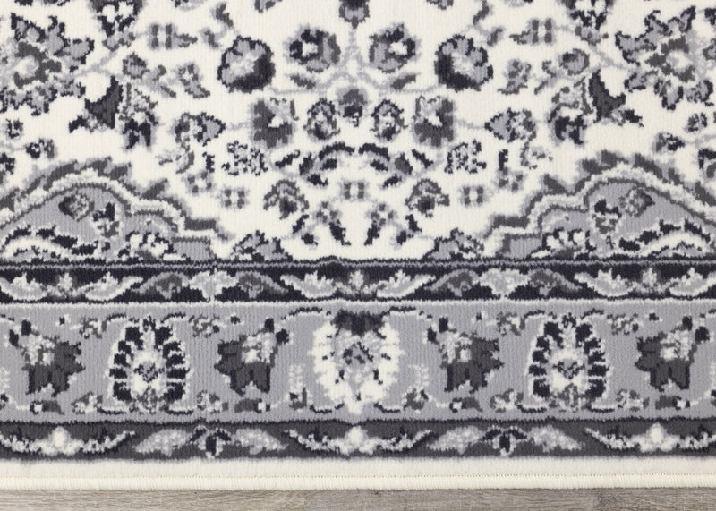 Florence Classic Border Area Rug - 4'7\" x 6'7\"